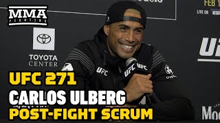 Carlos Ulberg Admits He Was Surprised At Fabio Cherant’s Lack Of Aggression  UFC 271  MMA Fighting [upl. by Ardnuat]