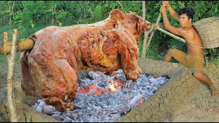 survival in the rainforest cooking COW [upl. by Revert]