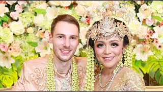 Traditional Javanese wedding 2019 Indonesian  Dutch in Banyuwangi  Yesi and Remco [upl. by Louie]