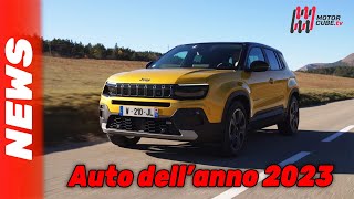 NEW JEEP AVENGER 2023  ECCO LA NUOVA CAR OF THE YEAR 2023 [upl. by Malsi]