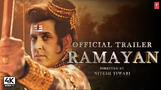 Ramayan  Official Trailer  Hrithik Roshan Ranbir Kapoor Deepika Padukone  ramayan teaser update [upl. by Nicholson153]