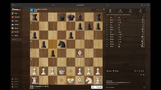 Chess Game 259  Queens Pawn Opening Chigorin Alburt defense [upl. by Tema]