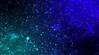 60 min  4K Relaxing Screensaver  Blue Glitter Particles [upl. by Sharl]