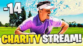 We Finished 14 amp Raised 6K in this Charity Golf Stream [upl. by Doe]