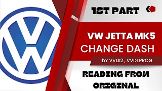 Jetta MK5 Cluster Swap Reading Immo Data From Original Part1 [upl. by Reiners]