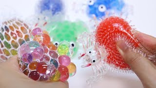 ASMR Squishy 191 Tsubu Tsubu Orbeez Squishy Squeeze Beauty or Creepy [upl. by Assirrem]