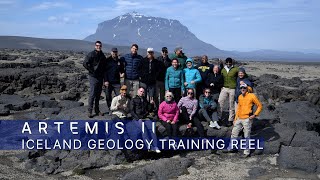 Artemis II Iceland Geology Training Reel [upl. by Rennoc634]