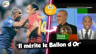 🚨Samuel Etoo rattrapé par la VAR concernant le niveau de Thierry Henry quotIl mérite le Ballon dOrquot [upl. by Oleta]