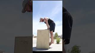 Box Handstand Press Drill Made Easier with Slider [upl. by Adnolaj]