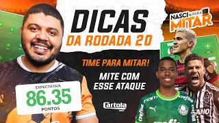 CARTOLA FC 2024  DICAS RODADA 20  CARTOLA RODADA 20 [upl. by Dorcus]