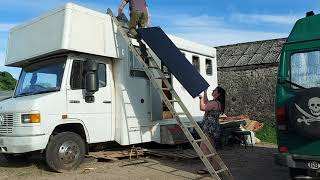 Horsebox Conversion Solar Setup [upl. by Amor414]