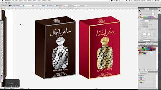 Perfume BOX amp Inside SLEEV Complete VIDEO  Printing Separation  Techniques  Illustrator [upl. by Yole]