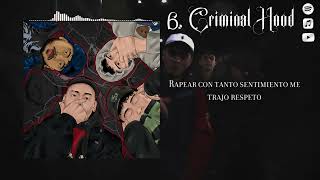 06  Criminal Hood Videolyric Oficial [upl. by Aslin]