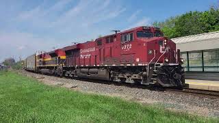 CP 734  9372E at Streetsville  May 16 2024 [upl. by Nahgaem]