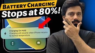 Why Your iPhone Charging Stops at 80 – Explained amp Easy Fixes [upl. by Icyac989]