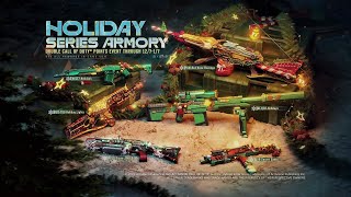 HOLIDAY SERIES ARMORY TRAILER VIDEO🎄  Call Of Duty Mobile [upl. by Rik]