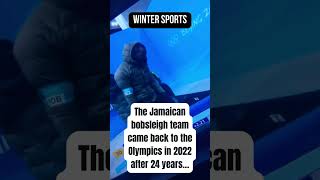 🏆 Jamaican bobsleigh back after 24 years Resilience redefined WinterOlympics [upl. by Rorry]