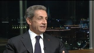 Nicolas Sarkozy quotIl ny a quun seul président de la République cest François Hollandequot [upl. by Amarillas]