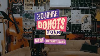 TourDoku »30 Jahre DONOTS« Teil 1  Mini Slams [upl. by Adalheid]