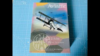 Pfalz DVIII Review of 132 scale kit from Aviattic [upl. by Ron]