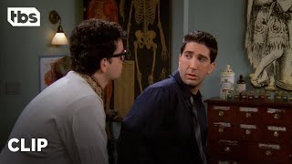 Friends Ross Gets Something Removed Season 3 Clip  TBS [upl. by Icyak]