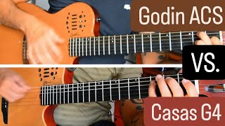 Casas G4 VS Godin ACS  Test de Sonido [upl. by Painter361]