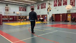 Orillia Suns Heat Wave vs Caspian Waves 1st set Finals [upl. by Natam418]