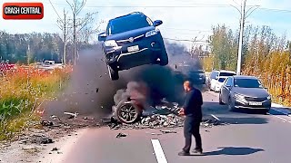 200 SHOCKING Car Crashes Moments Compilation 2024 Idiots in Cars Caught On Camera [upl. by Borszcz]