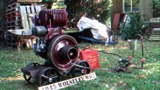 Wolseley WD2  Finally complete  Vintage Stationary Engine [upl. by Pacificas274]