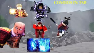 Combos In The Strongest Battlegrounds [upl. by Millie]