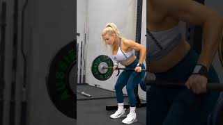 Stephanie sanzo coolest super fitness model 🔥🔥 workout status shorts gym motivation fitness [upl. by Angus]