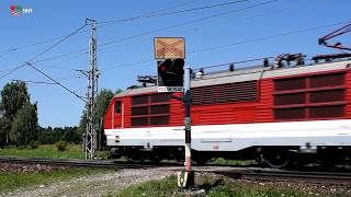 Železničné priecestie ŠtrbaLučivná SP0138  182017  Žel přejezd  Slovak railroad crossing [upl. by Blockus]