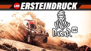 DAKAR 18 Gameplay German 1  Ersteindruck aus Peru  Dakar 2018 PC Live Lets Play Deutsch [upl. by Mychael]