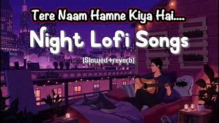 Tere Naam Hamne Kiya Hai Tere NaamNight Lofi SongLofiSlowedReverb lovelofi [upl. by Jeconiah]