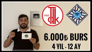 6000₺ KARŞILIKSIZ BURS  TÜRK DİL KURUMU BURSU amp TÜRK TARİH KURUMU BURSU BAŞVURU NASIL YAPILIR [upl. by Latisha23]