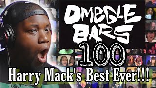 Harry Mack Omegle Bars 100  Reaction [upl. by Bentley841]