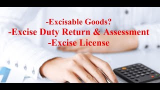 Excise Duty amp Excisable goods  in Nepali [upl. by Sonaj587]