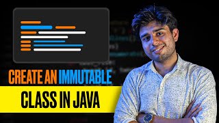 How to create an Immutable Class in Java from Scratch [upl. by Aguayo276]