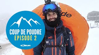 Ep2 Baptiste Leprince immersion en avalanche Coup de Poudre  PODCAST [upl. by Noemad]