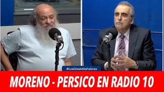 Guillermo Moreno en quotLos días más felicesquot por Radio 10 24324 [upl. by Amocat]