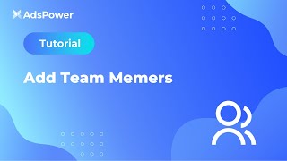 Tutorial丨How to Add Team Members [upl. by Rici45]