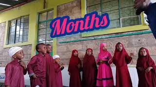 Madrasa Tun Nur Soweto Kayole Preschool activities Reading 12 months of Islam [upl. by Beisel]