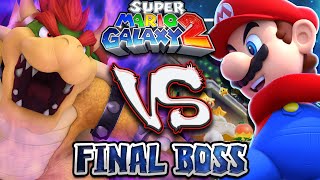 Super Mario Galaxy 2  Part 13 1080p 60FPS 100 FINAL BOSS wFacecam [upl. by Liauqram]