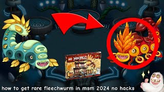 how to get rare fleechwurm in msm 2024 no hacks [upl. by Lzeil]