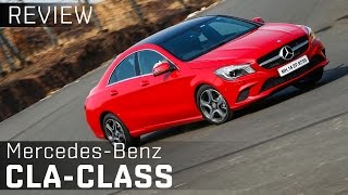 2015 MercedesBenz CLA 200  Review  ZigWheels [upl. by Erena]