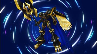 Alphamon Ouryuken Jogress Evolution Line [upl. by Novahs35]