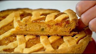 Italian Holiday Pie Recipe Pastiera Napoletana Alla Ricotta [upl. by Yrome]