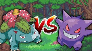 Venusaur vs Gengar  Who Would Win Pokemon Battle [upl. by Enatan856]