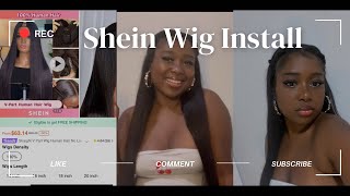 Shein Wig Haul  VPart Wig [upl. by Jaenicke]