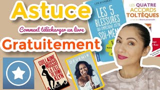 COMMENT TELECHARGER UN LIVRE GRATUITEMENT  📖📘📚ASTUCE [upl. by Ahsitak624]